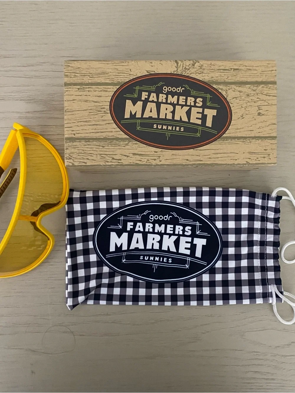 goodr: These Shades are Bananas Wrap G Farmer’ Market Limited Edition Sunglasses